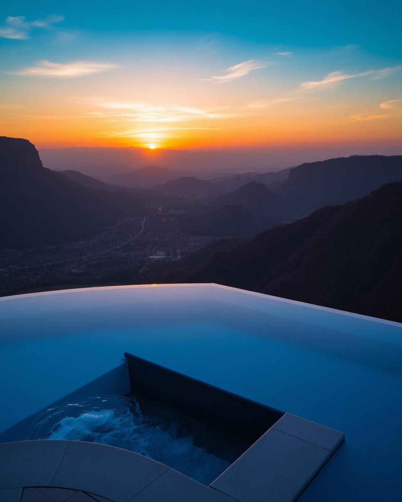 Piscina modelo Infinity